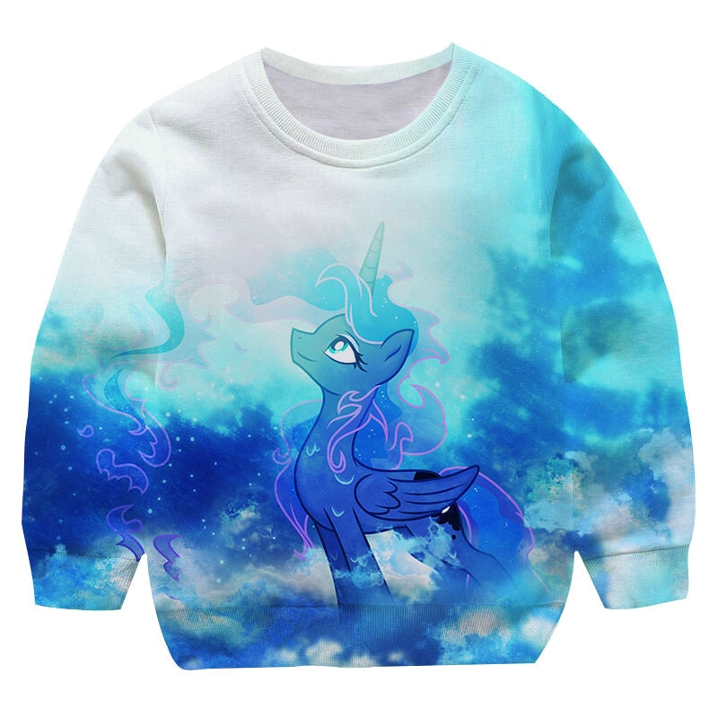 Pull Licorne Fille