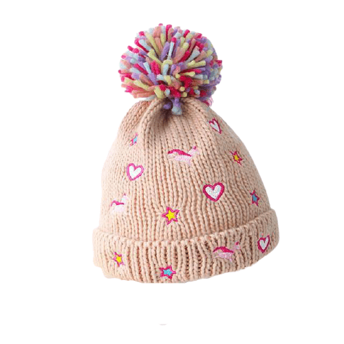 Bonnet Haut Licorne Avec Pompon Pour Bébé - Licorne