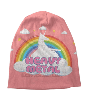 Bonnet Heavy Metal Licorne - Une Licorne