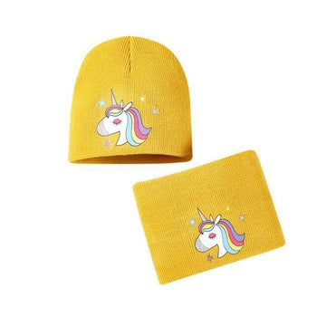 Bonnet Licorne Deux Pièces Pour Fille