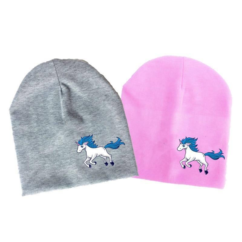 Bonnet Licorne Enfant En Jersey - Une Licorne