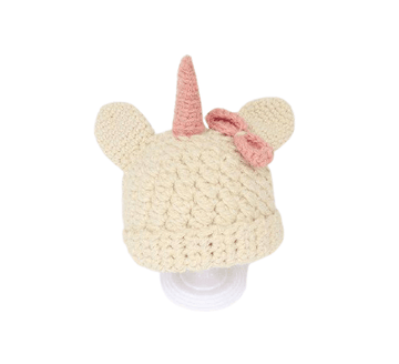 Bonnet Licorne Grosse Maille Pour Fille