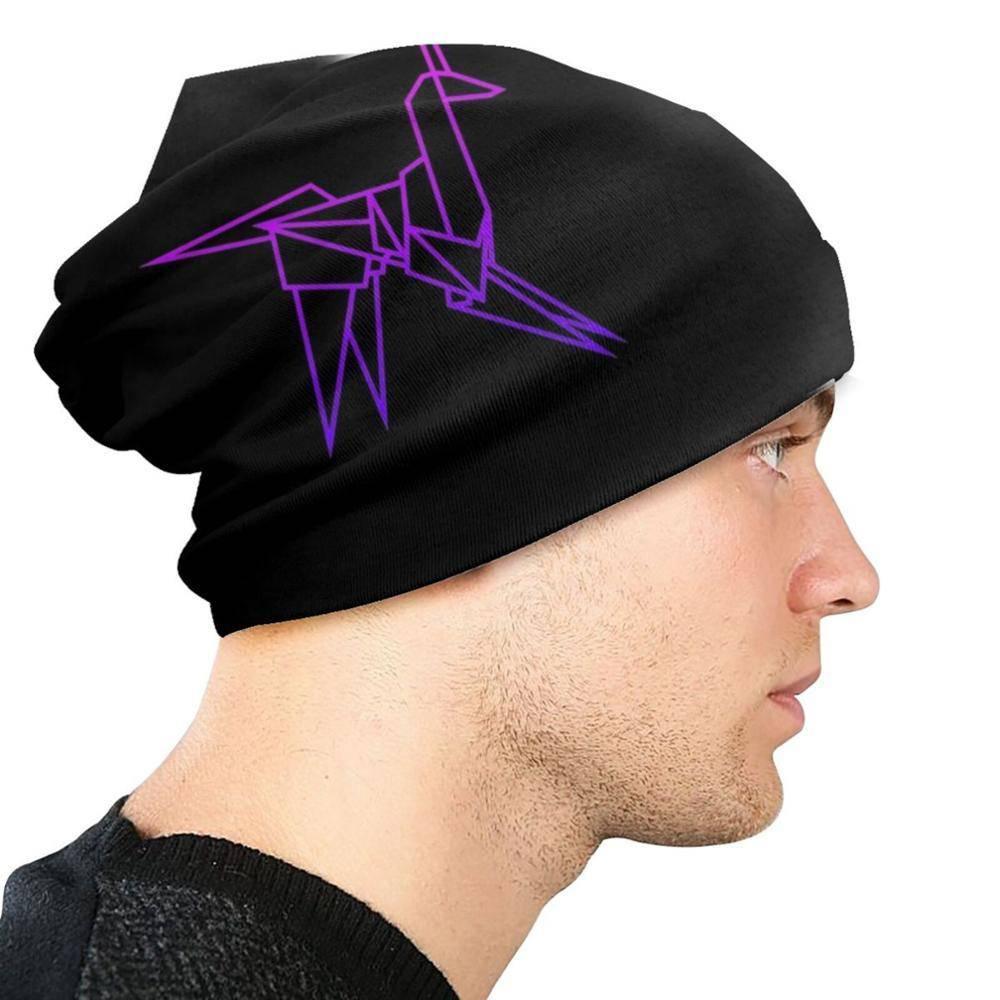 Bonnet Licorne Version Origami Noir Homme - Une Licorne