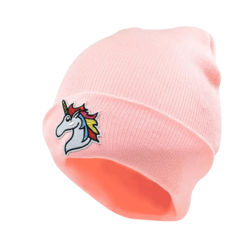 Bonnet Motif Licorne Brodé - Une Licorne