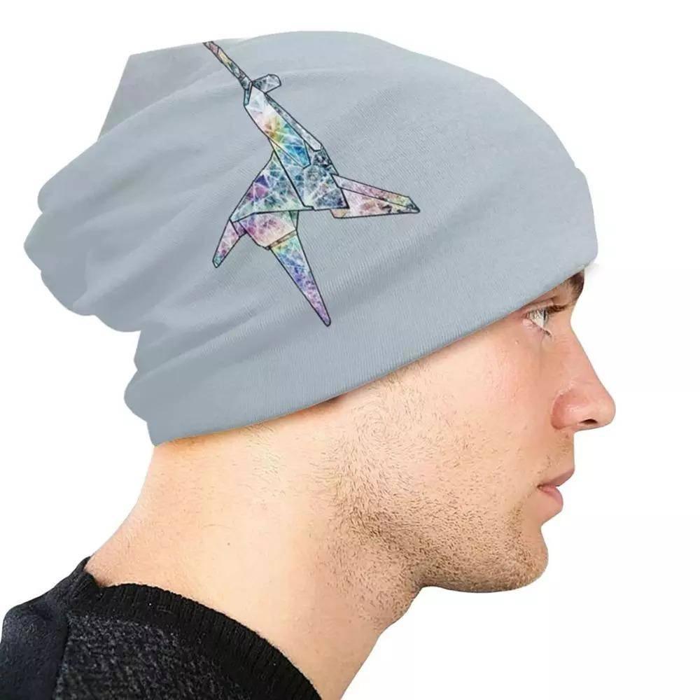 Bonnet Origami Licorne Gris Pour Homme - Une Licorne