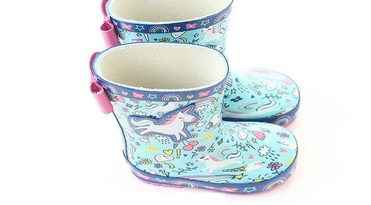 Bottes de pluie licorne avec noeud - Licorne