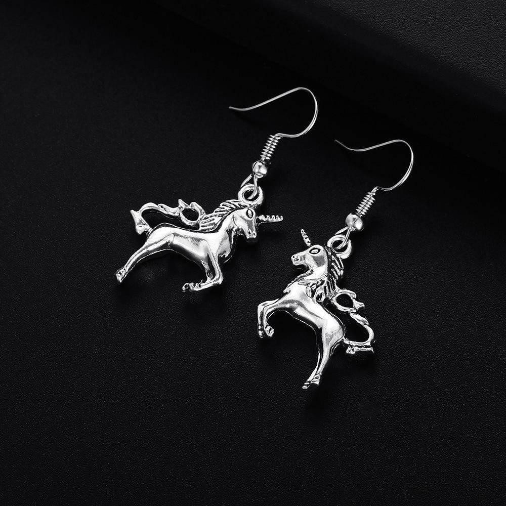 Boucles d'Oreilles Licorne<br> Adulte ou Enfant - Une Licorne