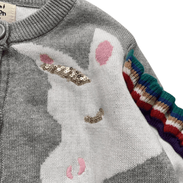 Cardigan Licorne Manches 3D