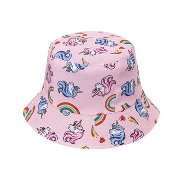 Chapeau d'Eté Licorne Réversible