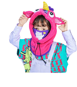 Chapeau d'Hiver Licorne Multi-Usage