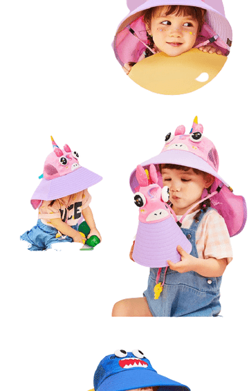 Chapeau De Protection Solaire Licorne