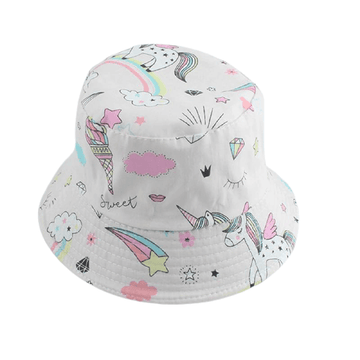 Chapeau Protection Solaire Licorne Pour Enfant