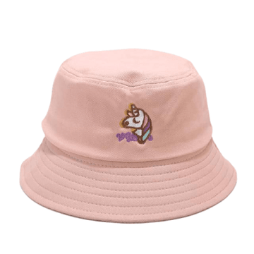 Chapeau Uni Avec Motif Tête de Licorne