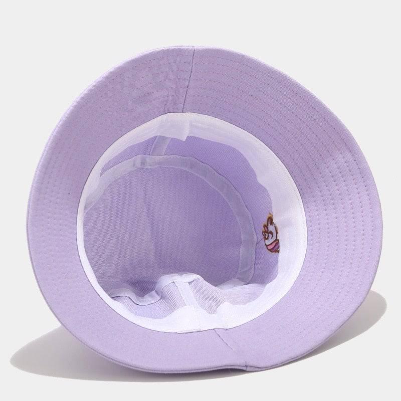 Chapeau Uni Avec Motif Tête de Licorne - Licorne