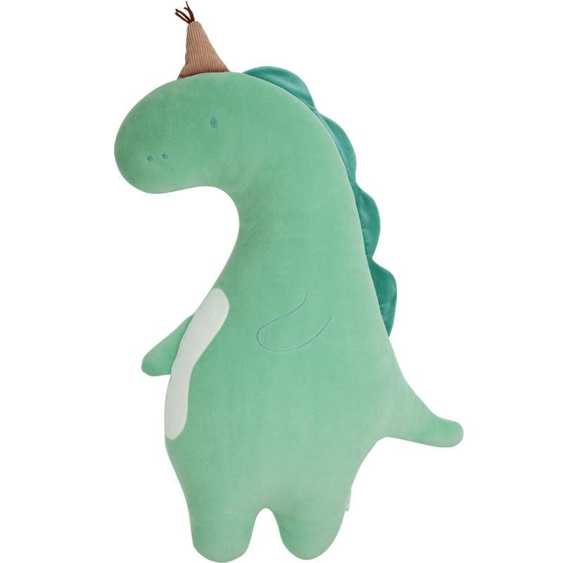 Coussin Licorne Peluche Vert