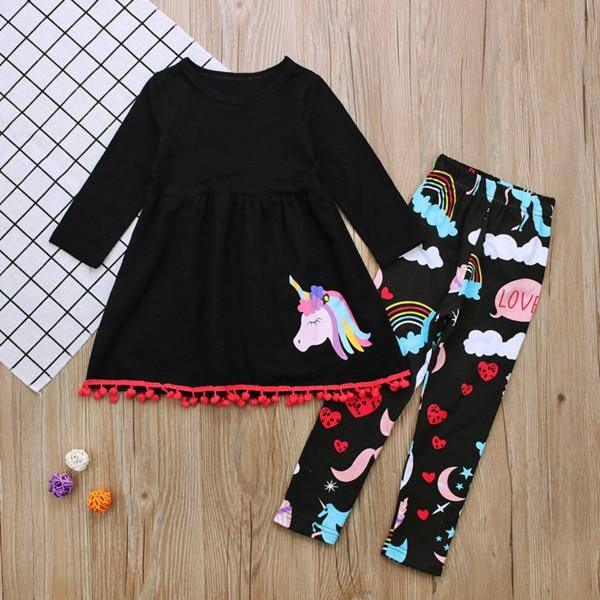 Ensemble Licorne Robe et Pantalon - Une Licorne