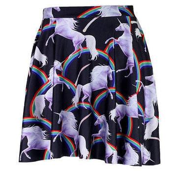 Jupe Licorne Arc-en-ciel Femme - Licorne