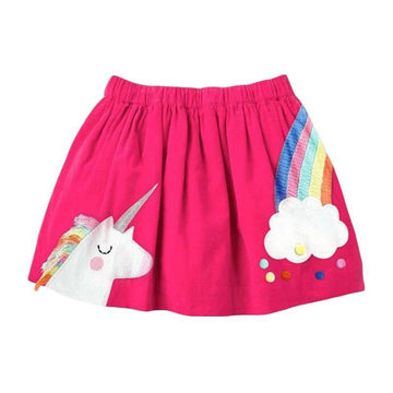 Jupe Licorne Arc-en-ciel Fille