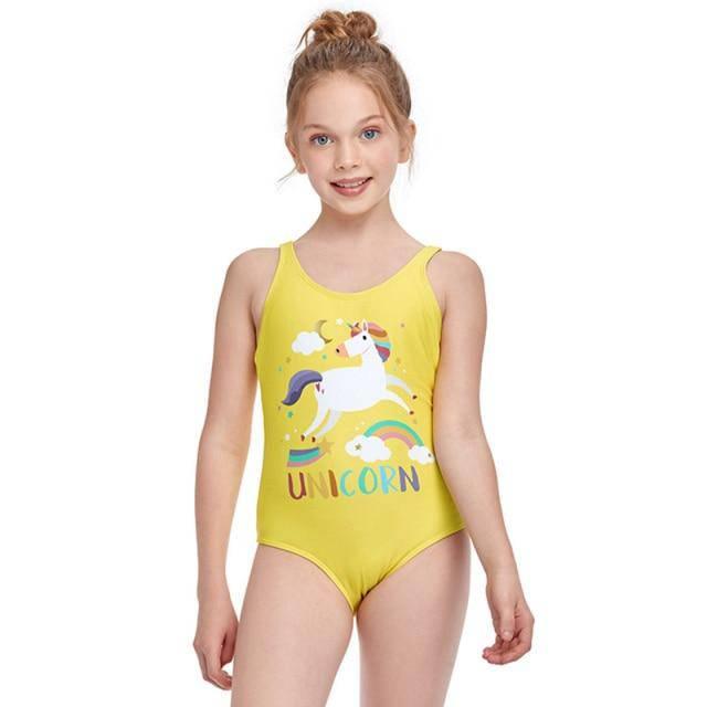 Maillot licorne une-pièce dos croisé - Une Licorne