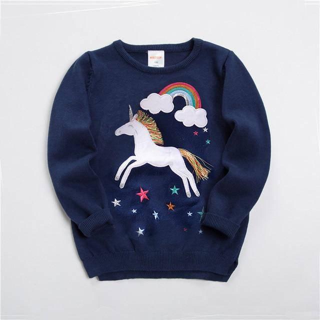 Pull avec Motif Licorne - Une Licorne