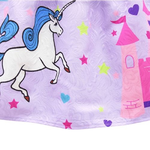 Robe Licorne A Noeud Fille - Licorne