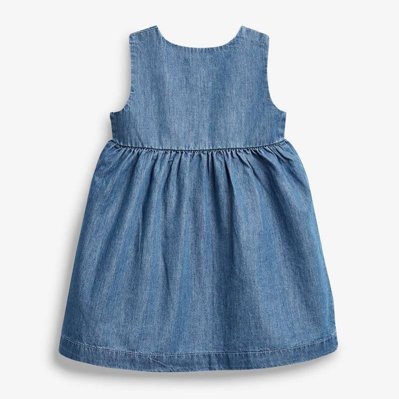 Robe Licorne Denim Fille - Une Licorne