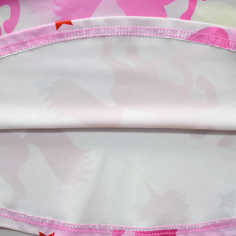 Robe Licorne Rose Dégradée Fille - Licorne