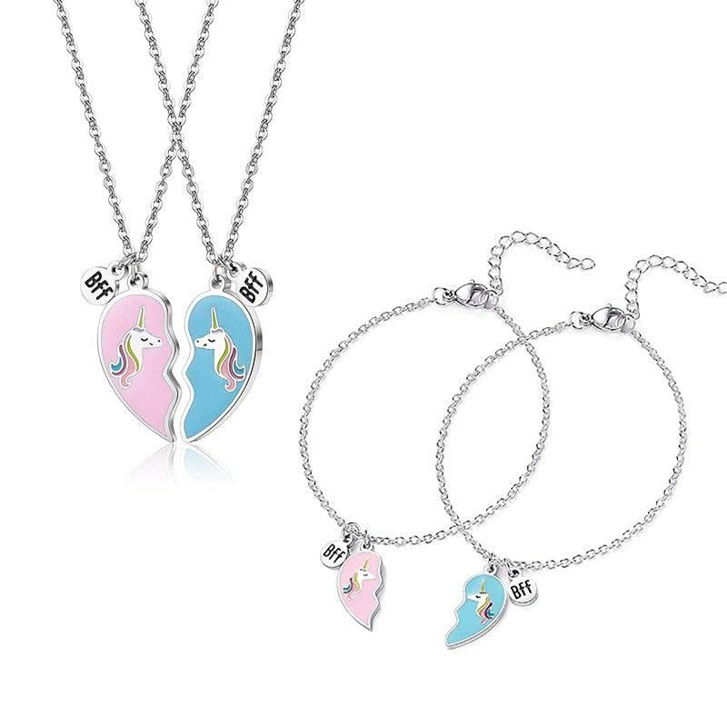 Set Bijoux Licorne Coeur - Licorne