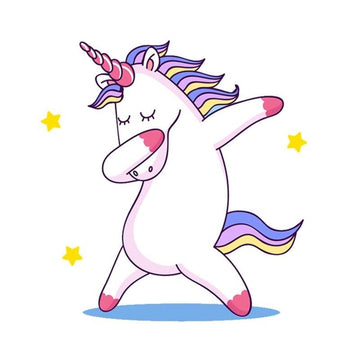 Sticker Licorne Dab