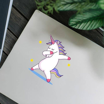 Sticker Licorne Dab