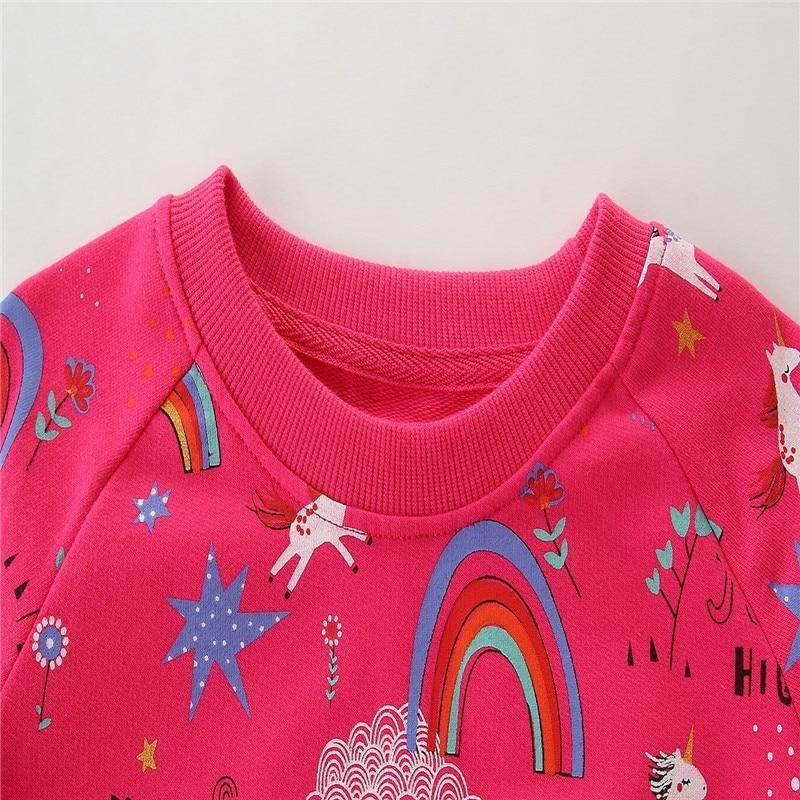 Sweat Fille Licorne - Une Licorne