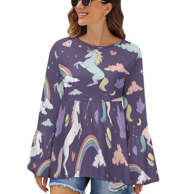 Tunique Grande Taille Licorne Femme - Licorne