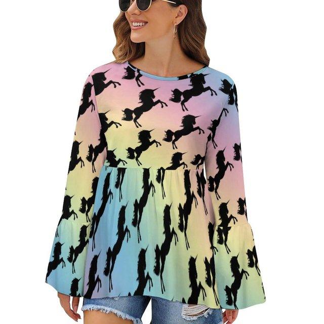 Tunique Grande Taille Licorne Femme - Licorne